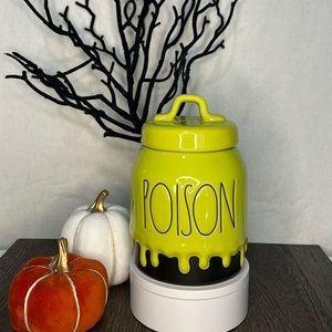 Rae Dunn Poison slime jar
